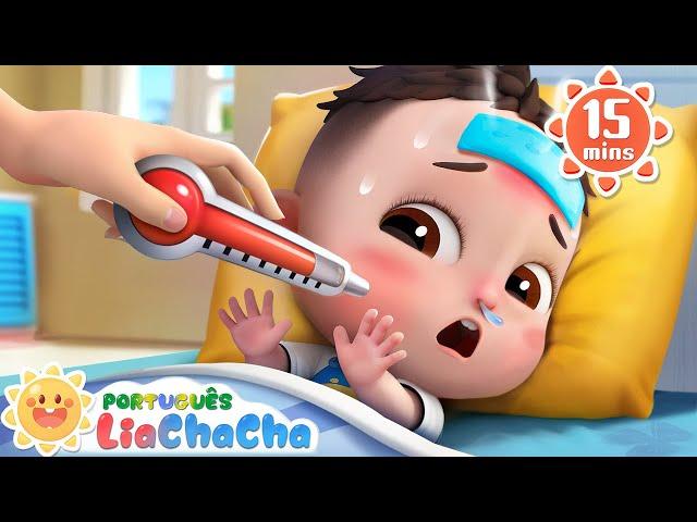 O Bebê ChaCha Está Dodói | Compilação | LiaChaCha em Português - Música Infantil & Canção de Ninar