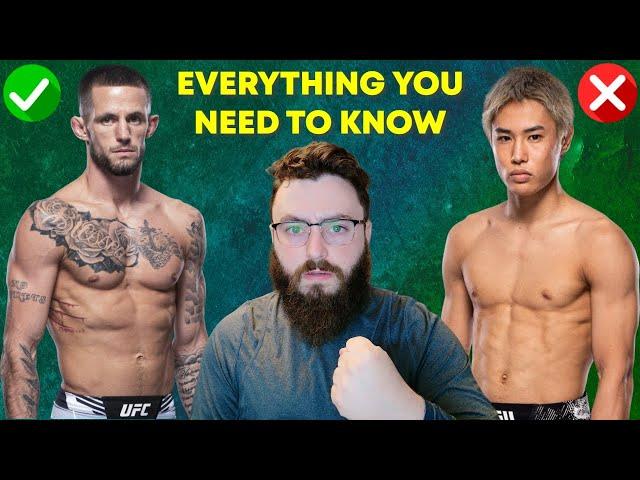 Complete Betting Guide - UFC Vegas 93 | Locks, Underdogs, Props, & Parlays | Perez vs Taira