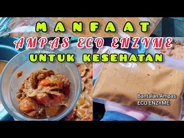 CARA MENGOLAH AMPAS ECO ENZYME | MANFAAT AMPAS ECO ENZYME UNTUK KESEHATAN