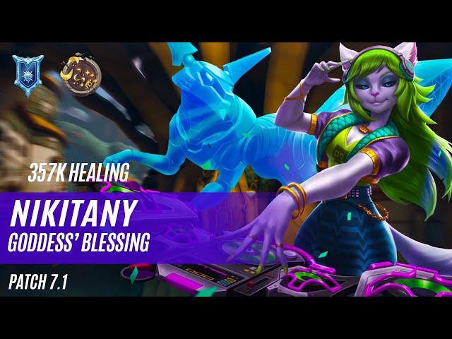 357K HEALING NIKITANY IO PALADINS COMPETITIVE (DIAMOND) GODDESS’ BLESSING