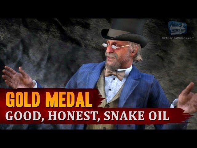 Red Dead Redemption 2 - Mission #16 - Good, Honest, Snake Oil [Gold Medal]