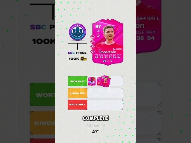 Is the SBC worth it?  #fifa #eafc25 #ultimateteam #eafc #futties #eafc24