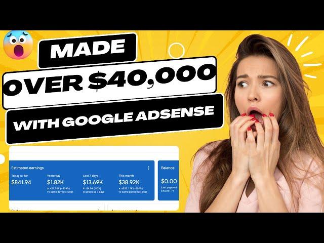 Earn $1,000 Daily with Google Adsense || Adsense loading method 2024