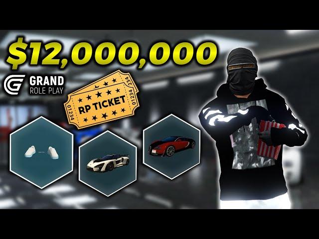 Spending $12,000,000 on RP Tickets and This is What I Got... | Grand RP