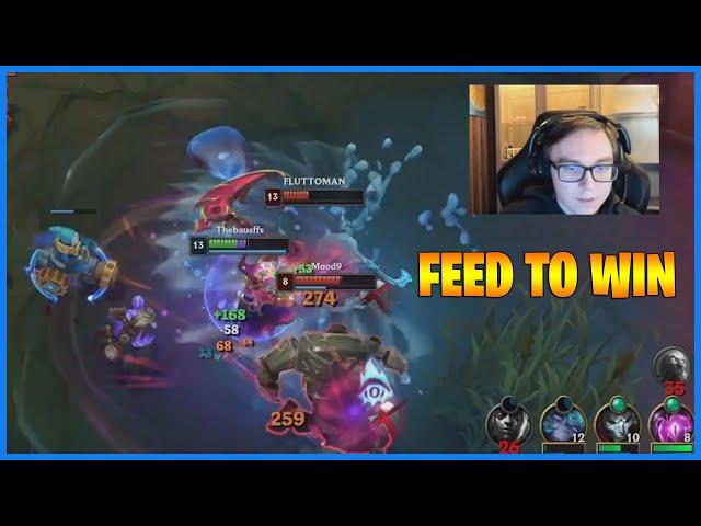 Thebausffs Proxy Feed to Win - LoL Daily Moments Ep 2113