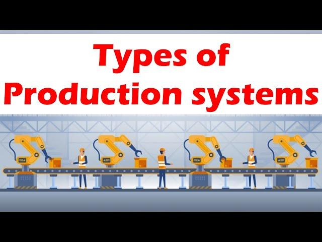 Types of Production Systems.