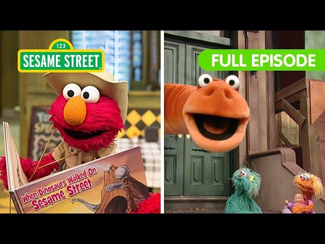 It’s Dinosaur Time! THREE Sesame Street Full Episodes!