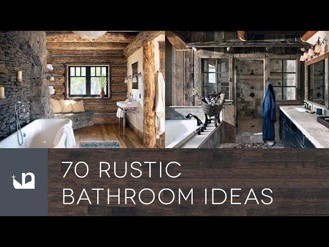 70 Rustic Bathroom Ideas