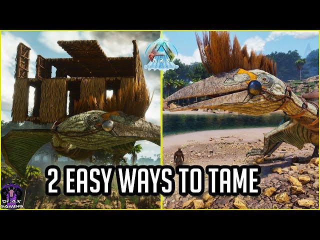 2 EASY WAYS TO TRAP & TAME A QUETZAL !! Ark Survival Ascended ASA Ground & Air TAME GUIDE!!!