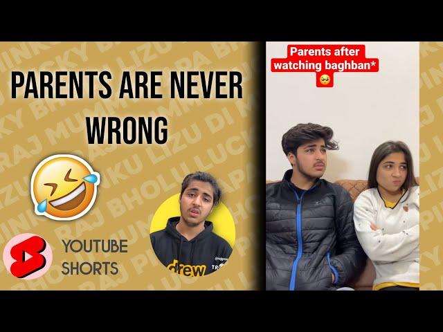 Parents are never wrong  | Raj Grover | #shorts