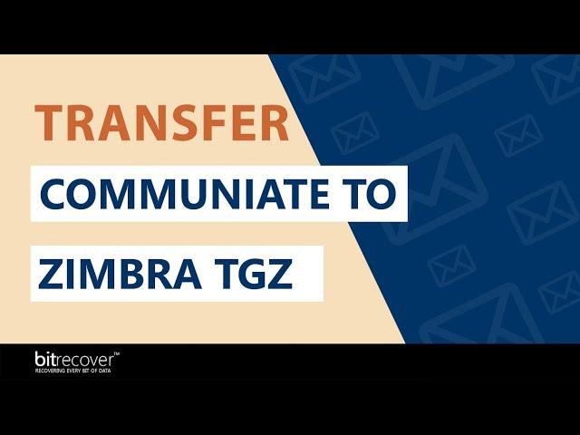 How to Migrate CommuniGate to Zimbra?