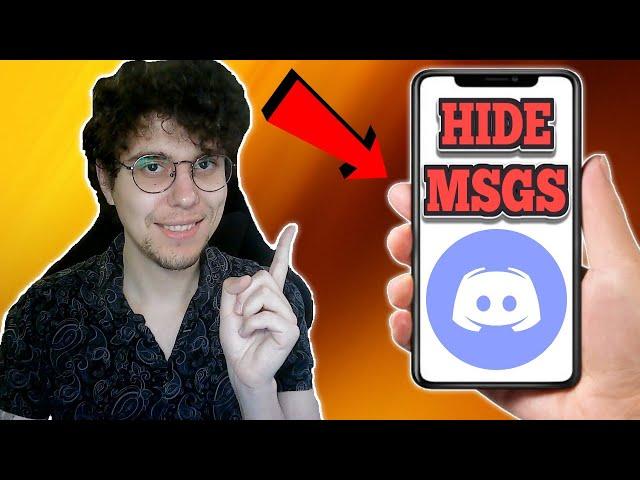 How To Hide Messages On Discord Mobile