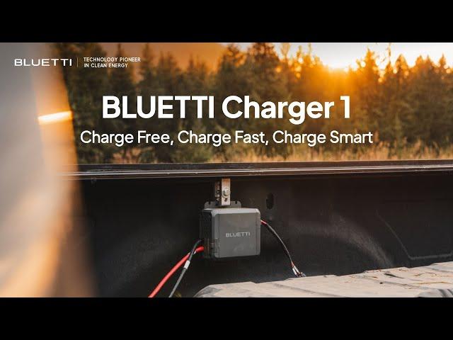 BLUETTI Charger 1 | Charge Free, Charge Fast, Charge Smart | 560W Alternator Charger