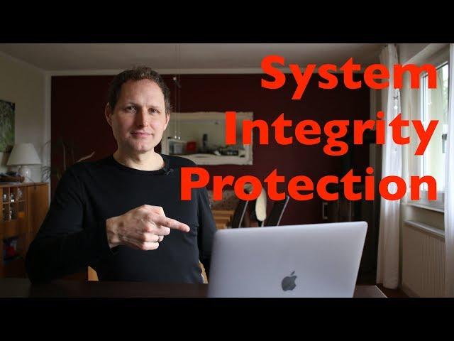 Disable System Integrity Protection (SIP) on the Mac