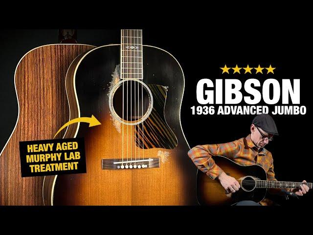 Huge Tone & Premium Craftsmanship – Gibson 1936 Advanced Jumbo (Heavy Aged)