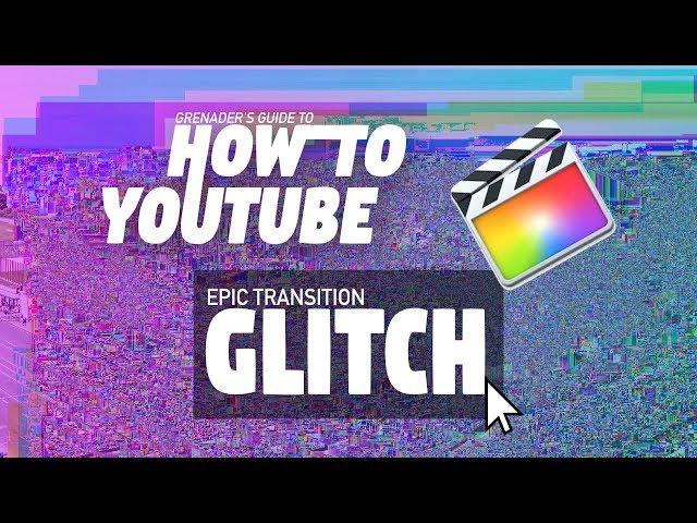 FREE Glitch Effect Transition For Final Cut Pro X