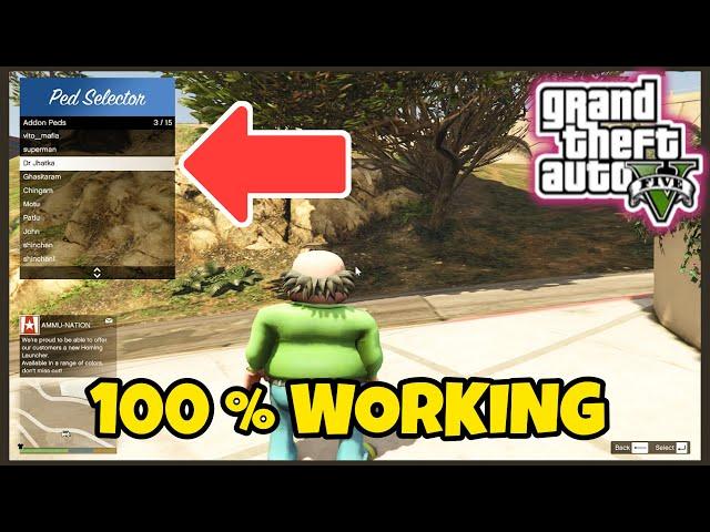 How To Install ADDONPEDS In GTA 5 (2024) | GTA 5 MODS