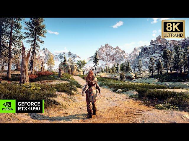 [8K] Horizon Zero Dawn RTX 4090 | Ultra Realistic Raytracing Reshade | EXTREME Settings Showcase