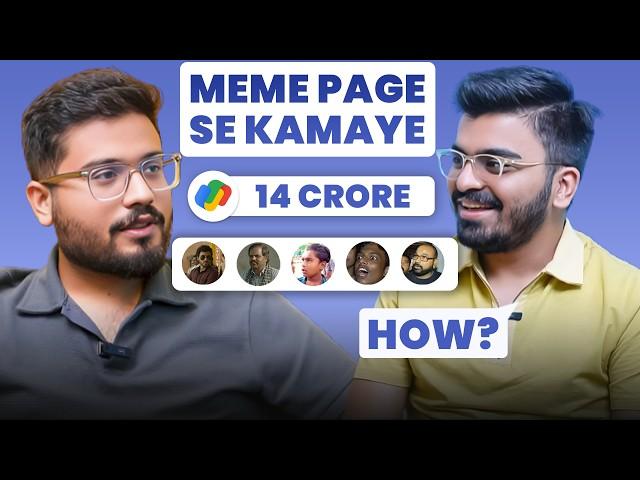 Founder of Memechat | Make Money By Memes | Meme Page Se Paise Kaise Kamaye | VC Investments & More!