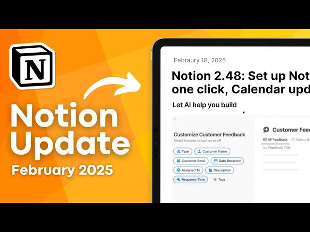 8 NEW Notion Updates You Don't Want to Miss! (February 2025)