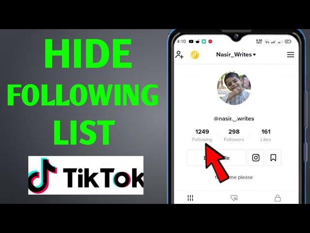 How to hide your following list on TikTok (2021)