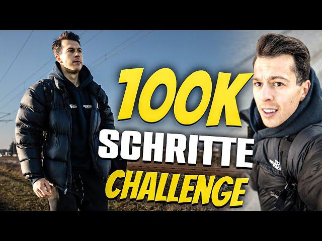 Ich laufe 100.000 Schritte an einem Tag!