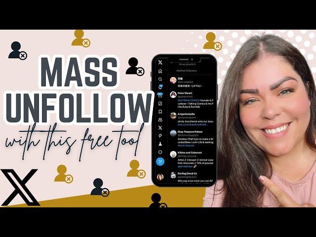 How To Mass Unfollow On Twitter With This FREE Tool!