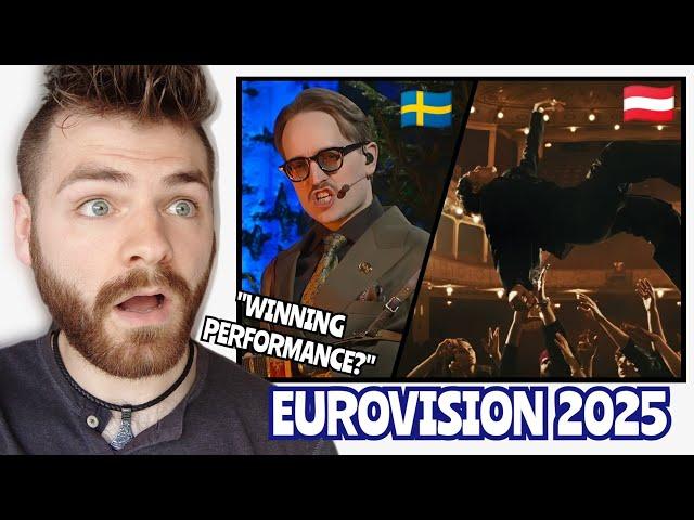 Austria  X Sweden  | LIVE | National Final Performance (& MV) | Eurovision 2025 | REACTION!