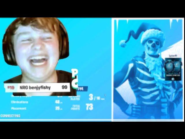 BENJYFISHY *SHOWS* OFF BEST TRIO MECHANICS IN FROSTY FRENZY TOURNAMENT! - FORTNITE SEASON 5