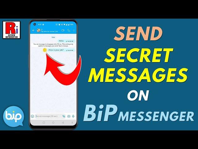 How to Send Secret Messages on BiP Messenger