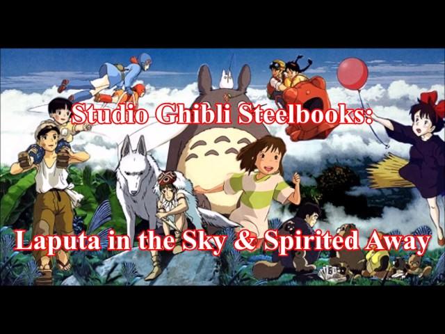 Studio Ghibli Steelbook Unboxings & Reviews: Laputa in the Sky & Spirited Away