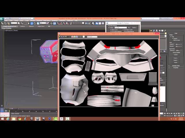 Render to Texture Tutorial in 3ds Max