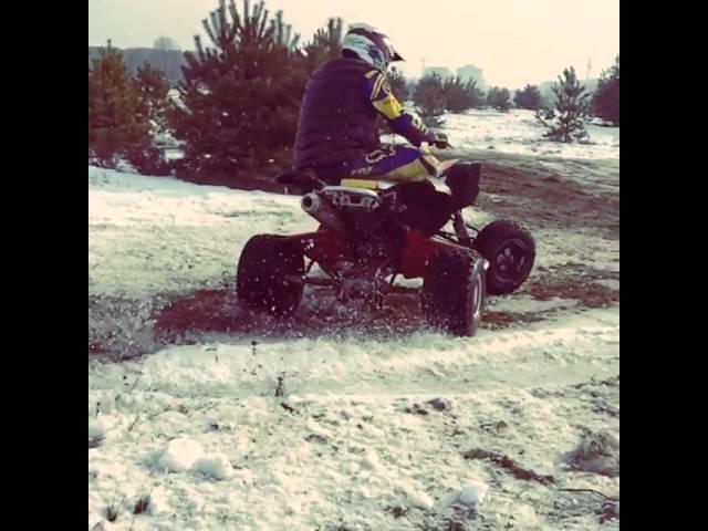 Can am DS450x mx - winter training