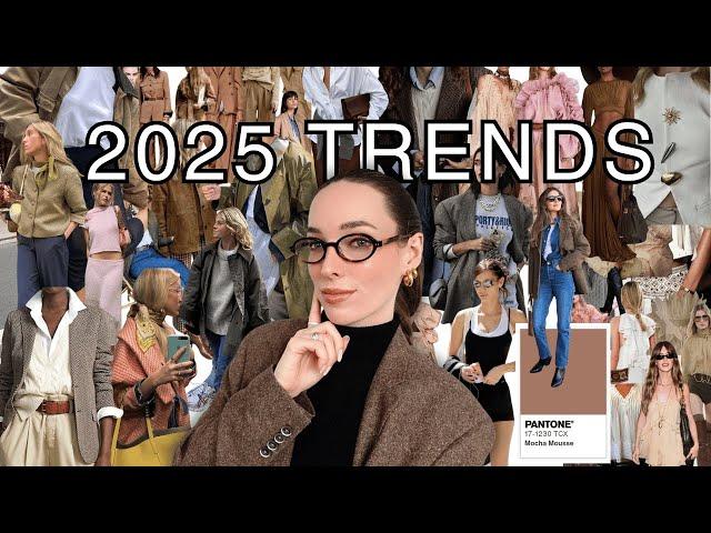 THE TOP FASHION & STYLE TRENDS for 2025 - What to wear in 2025 / Easy wearable fashion trends