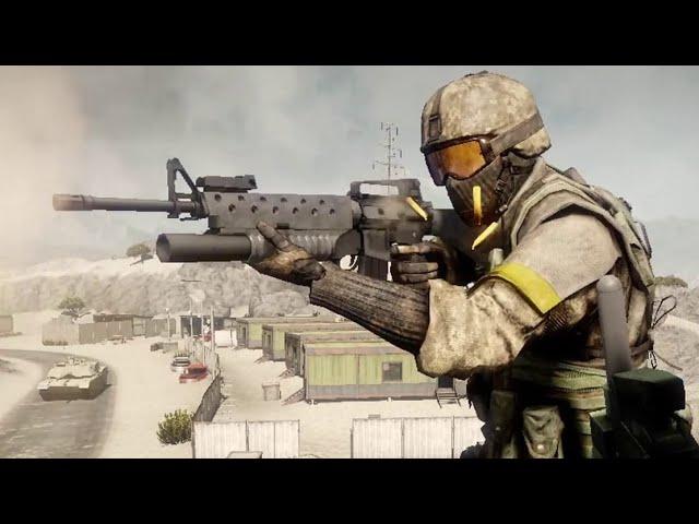 Battlefield: Bad Company 2 - All Weapons and Equipment (Third Person)-Reloads, Animations and Sounds