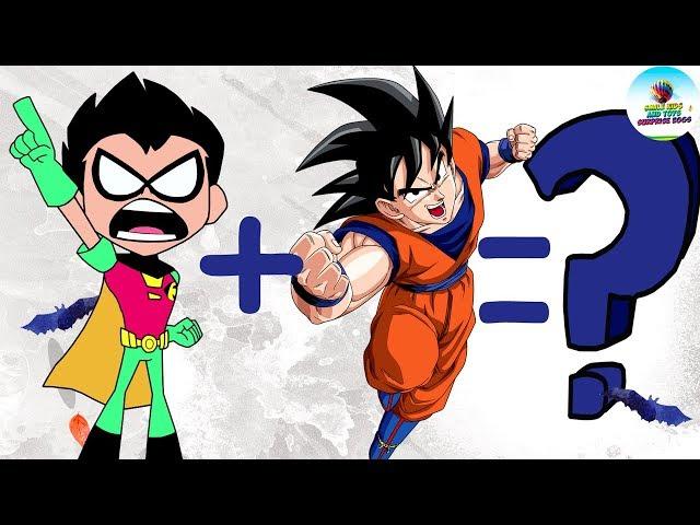 Teen Titans Go! Swap Transforms with Dragonball