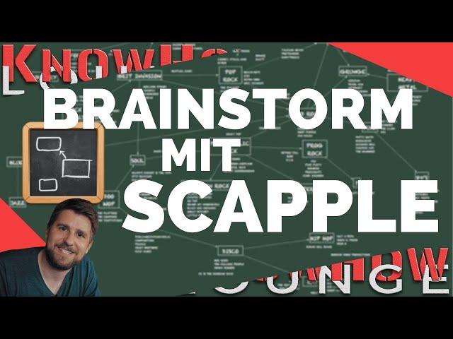 Brainstorming mit Scapple - das Mind Mapping Tool der Scrivener Macher vorgestellt (Demo & Tutorial)