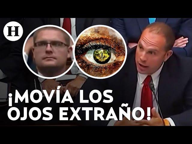 ¿Falso? Presunto reptiliano se hace presente en audiencia sobre Ovnis en EU