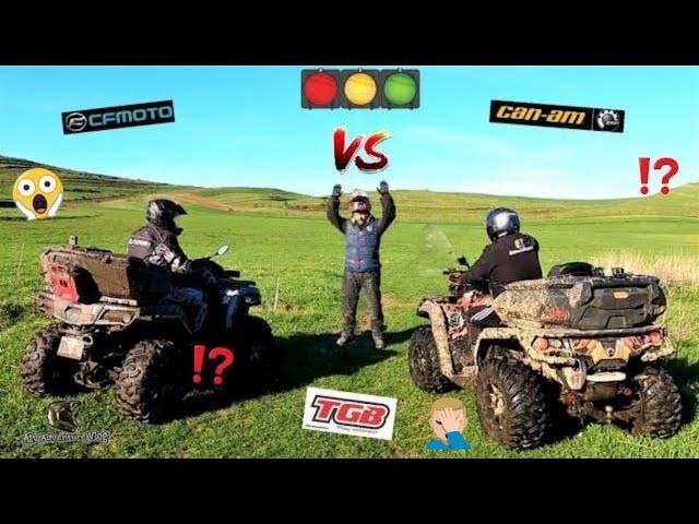 Drag Race  CfMoto 1000 Vs Can Am 1000 ️️