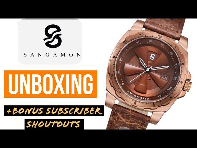 BRONZE WATCH- SANGAMON “Route 66”[LIMITED EDITION]  [Unboxing]
