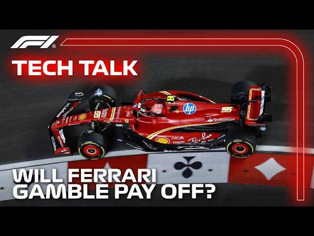 Will Ferrari’s Gamble Pay Off? | F1TV Tech Talk | Crypto.com