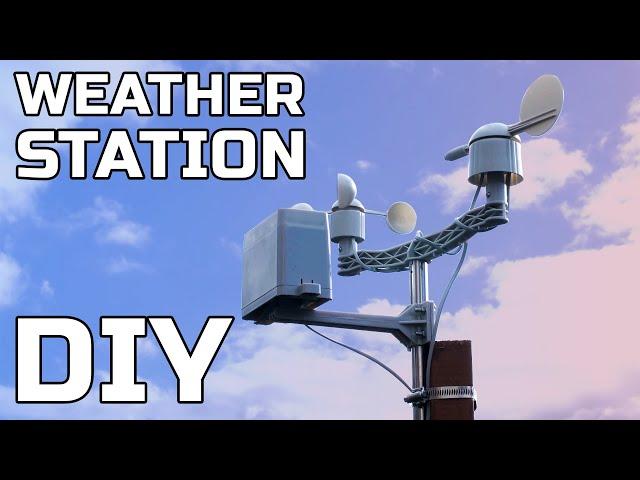 DIY Smart Home Weather Station - Wind, Rain, Temperature, Pressure, Humidity, Light