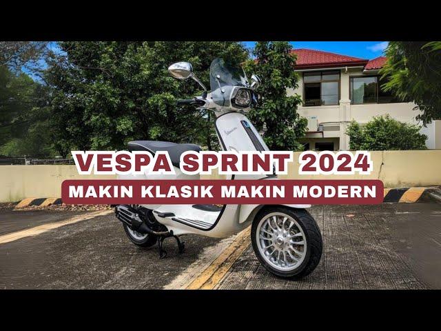 GAK JAUH BEDA!! VESPA SPRINT 2024