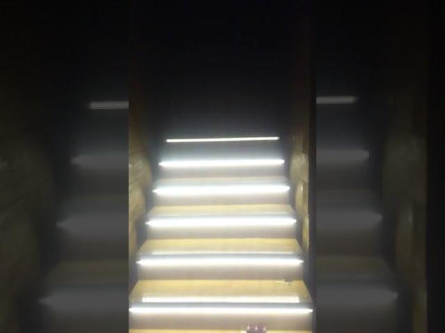 Подсветка лестницы Иркутск вид 1
