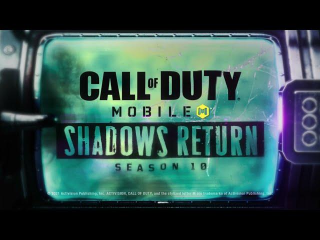 Season 10: Shadows Return - Season Trailer | Call of Duty: Mobile - Garena