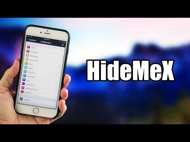 HideMeX - iOS 9 - 9.0.2 Cydia Tweak