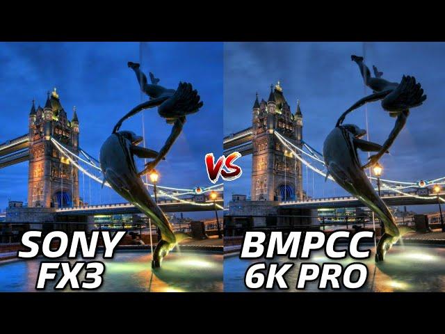 Sony FX3 vs Blackmagic Pocket 6K Pro Camera Test