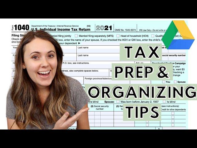 How I Prepare And Organize Our Tax Documents