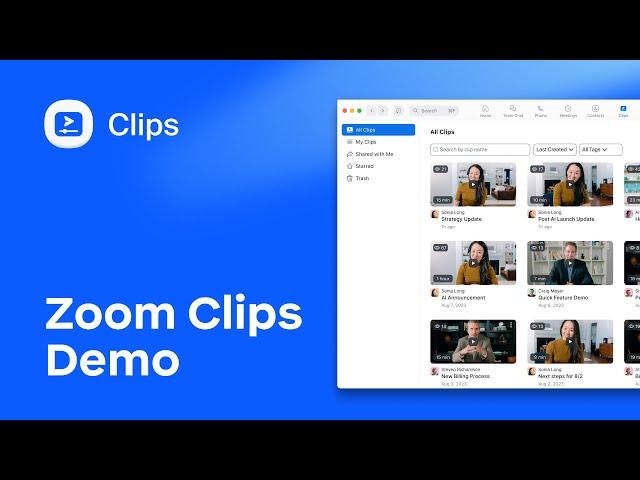 Zoom Clips Demo