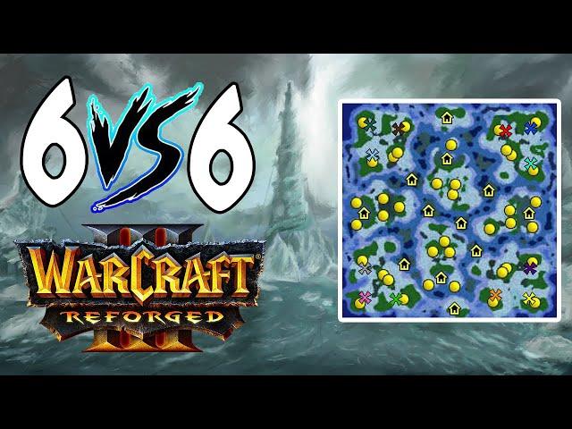 Warcraft 3 | 6 vs 6 Ice Crown